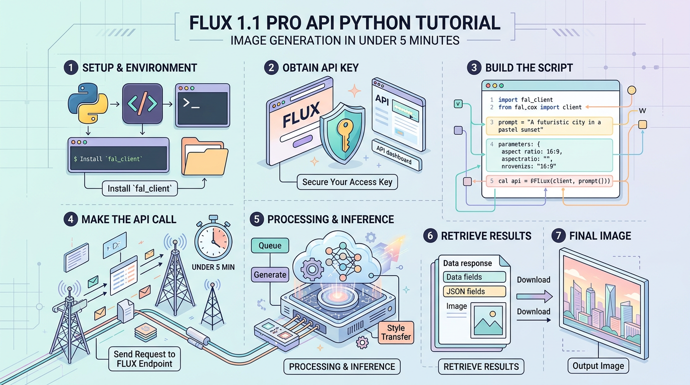 FLUX 1.1 Pro API Python Tutorial: Generate Images Fast