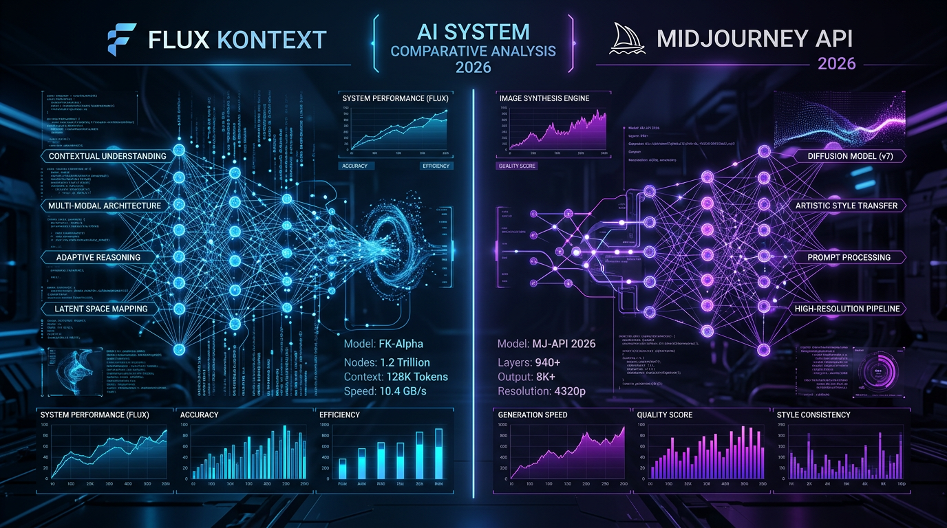 Flux Kontext vs Midjourney API 2026: Which One Wins?
