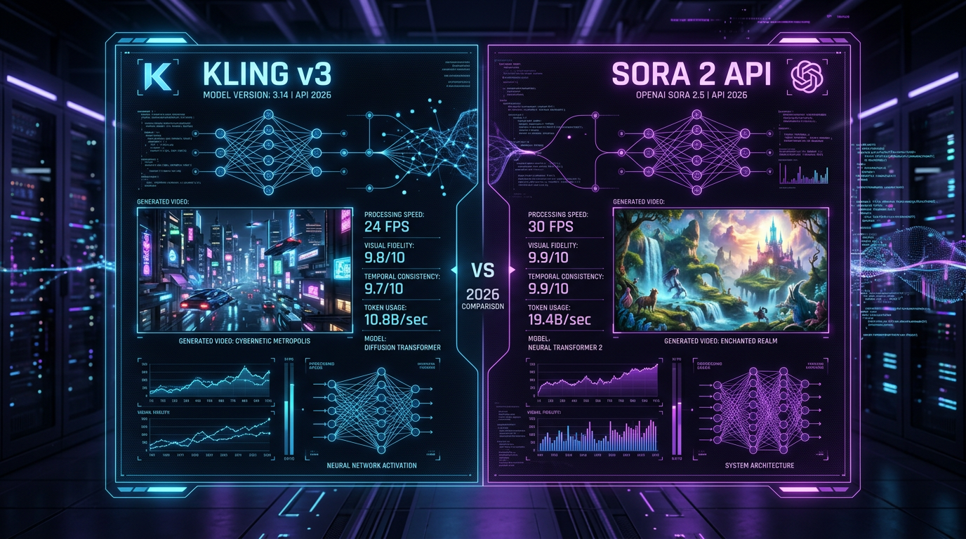 Kling v3 vs Sora 2 API 2026: Which AI Video Tool Wins?